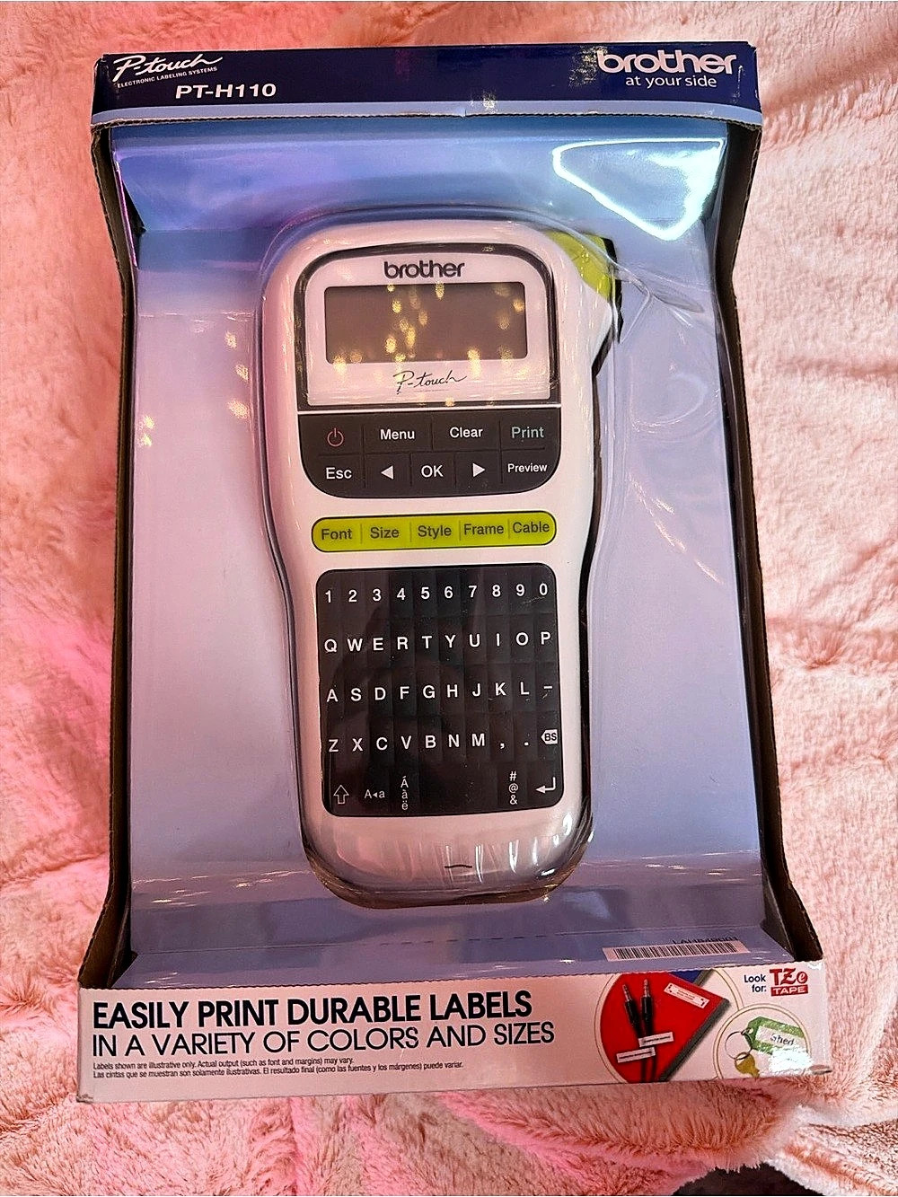Brother PT-H110 Portable Label Maker- NWT